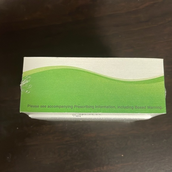 Effexor XR Notepad with Green Edge Sticky Notes 2005 Vintage Sealed NOS NWT - Picture 2 of 4